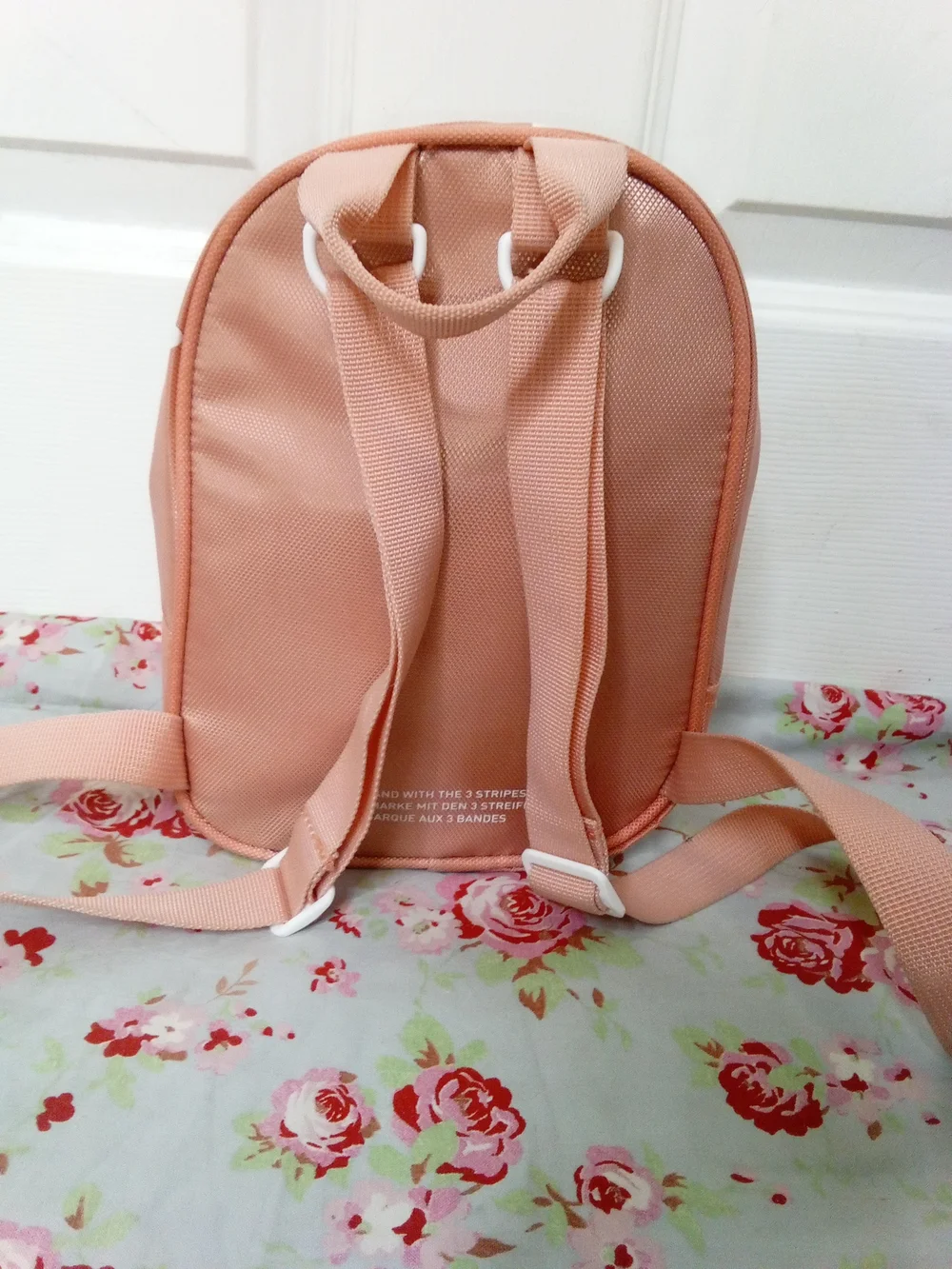 adidas Peach Pink Mini Backpack - Picture 3 of 4
